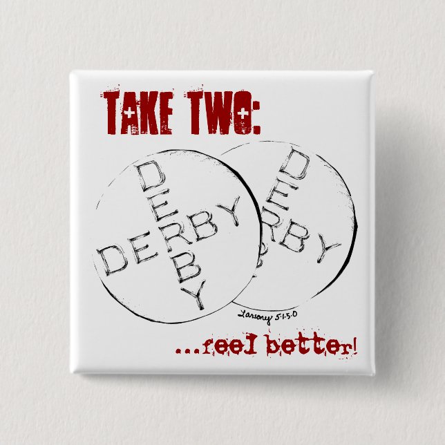 Bóton Quadrado 5.08cm rolo derby Rx (Frente)