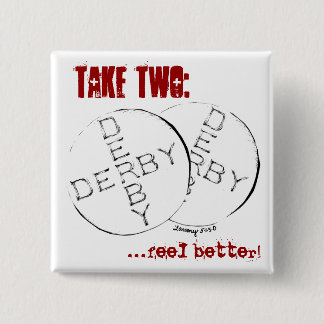 Bóton Quadrado 5.08cm rolo derby Rx