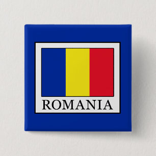 Bóton Quadrado 5.08cm Romênia