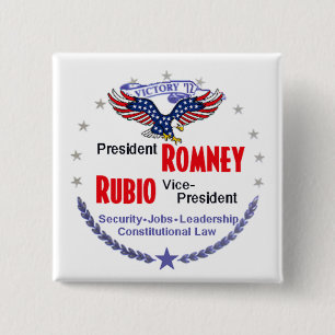 Bóton Quadrado 5.08cm Romney Rubio