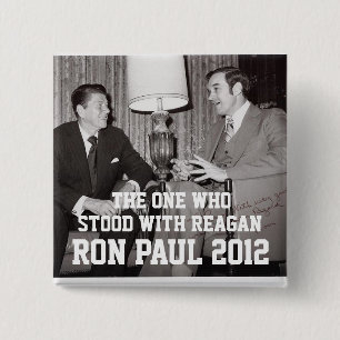 BÓTON QUADRADO 5.08CM RON PAUL 2012