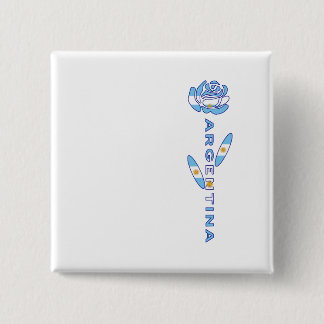 Bóton Quadrado 5.08cm Rosa argentino