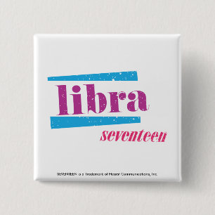 Bóton Quadrado 5.08cm Roxo do Libra