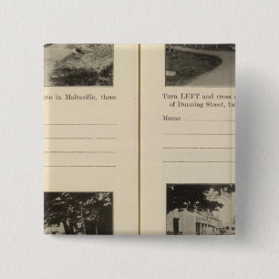 Bóton Quadrado 5.08cm Rua de Maltaville Dunning