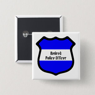 Bóton Quadrado 5.08cm Rua, escudo do Michael