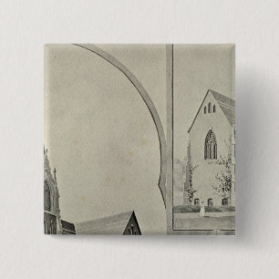 Bóton Quadrado 5.08cm Rua Francisco Igreja, Naugatuck