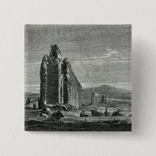 Bóton Quadrado 5.08cm Ruínas do aqueduto de Appius Claudius, Roma