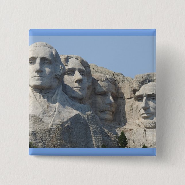 Bóton Quadrado 5.08cm Rushmore (Frente)