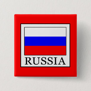 Bóton Quadrado 5.08cm Rússia