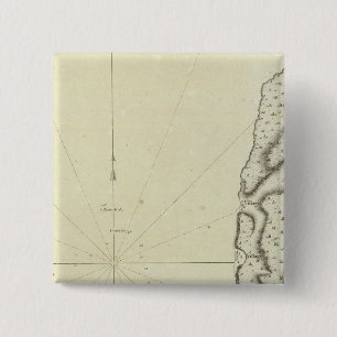 Bóton Quadrado 5.08cm Rússia 2