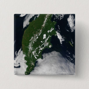 Bóton Quadrado 5.08cm Rússia Kamchatka — Península