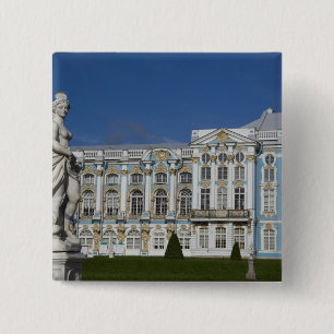 Bóton Quadrado 5.08cm Rússia, São Petersburgo, Palácio de Catarina (tamb