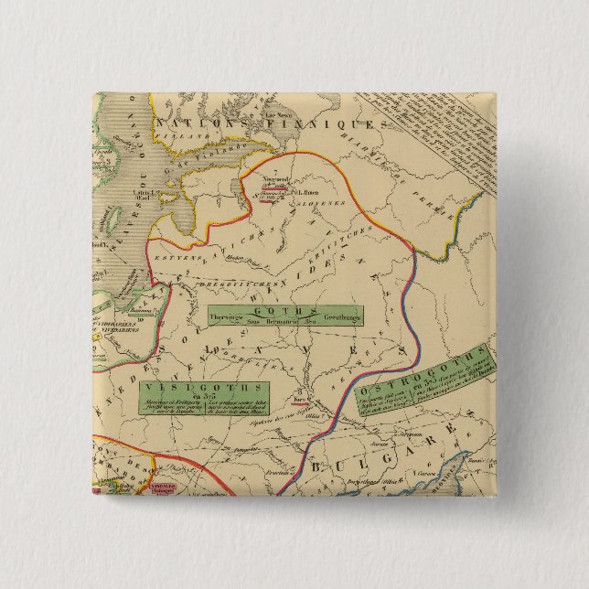 Bóton Quadrado 5.08cm Russie, Suede, Norueguês (Frente)