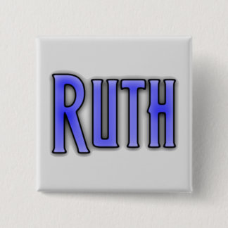 Bóton Quadrado 5.08cm RUTH, para Ruth