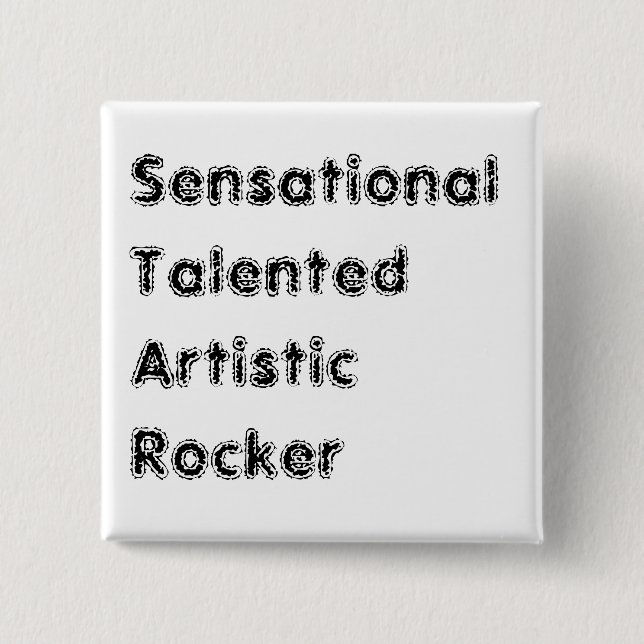 BÓTON QUADRADO 5.08CM S.T.A.R (Frente)