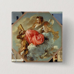 Bóton Quadrado 5.08cm Sabedoria