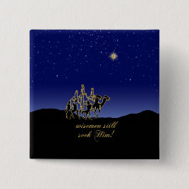 Bóton Quadrado 5.08cm Sabemen Ainda O Busca Botão