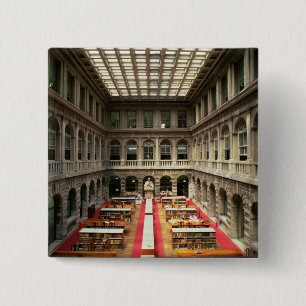 Bóton Quadrado 5.08cm Sala di Lettura, construído em 1537-88 (foto)