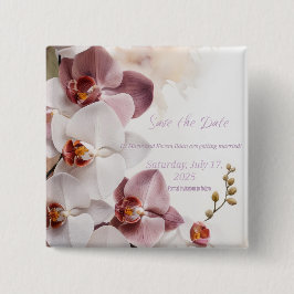 Bóton Quadrado 5.08cm Salvar o botão Data