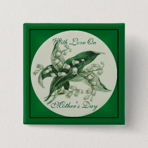 Bóton Quadrado 5.08cm Samantha Lily 1