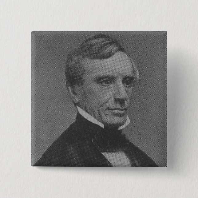 Bóton Quadrado 5.08cm Samuel Morse (Frente)