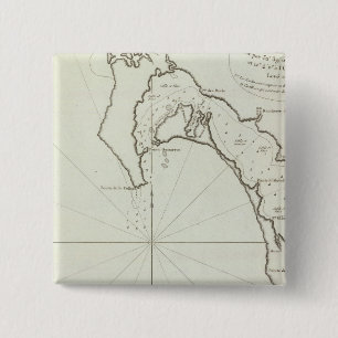 Bóton Quadrado 5.08cm San Diego, Califórnia