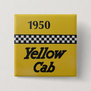 Bóton Quadrado 5.08cm Santa Rosa, New mexico, os Estados Unidos. Yello