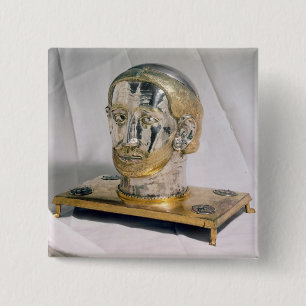 Bóton Quadrado 5.08cm Santo de Aybayede