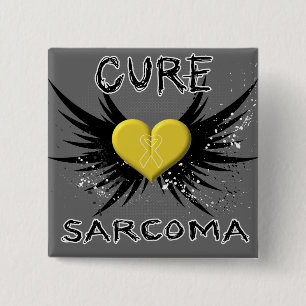 Bóton Quadrado 5.08cm Sarcoma da cura
