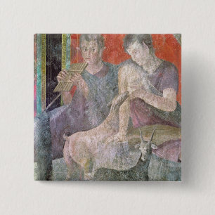 Bóton Quadrado 5.08cm Satyr e ninfa