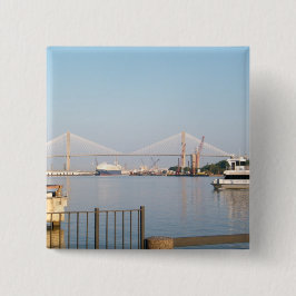 BÓTON QUADRADO 5.08CM "SAVANA, GA "