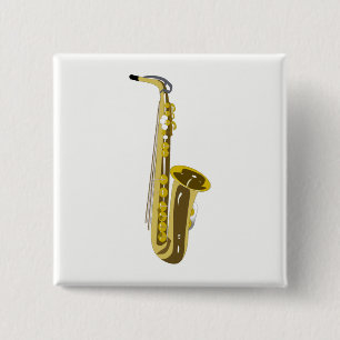 Bóton Quadrado 5.08cm saxofone