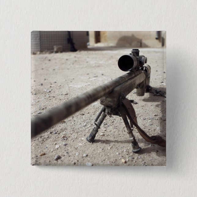 Bóton Quadrado 5.08cm Schmidt & Bender M- 854155 DS (Frente)