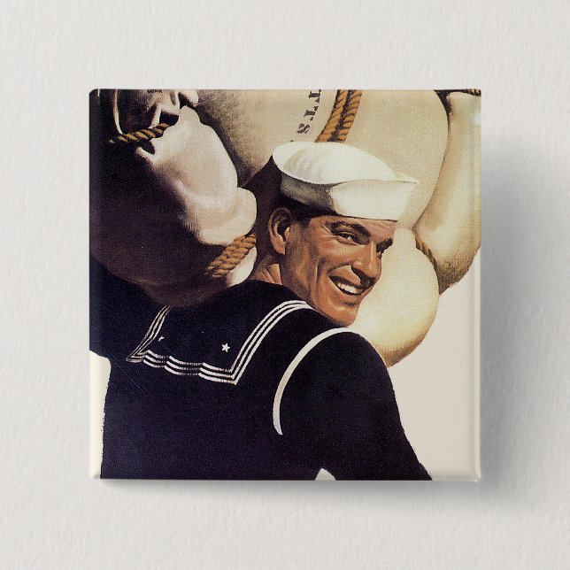 Bóton Quadrado 5.08cm Se você diz aonde está indo… (Frente)