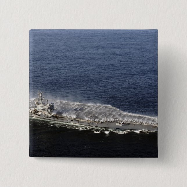 Bóton Quadrado 5.08cm Secadores de lavagem por contramedidas (Frente)