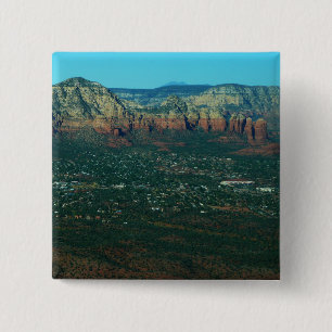Bóton Quadrado 5.08cm Sedona e Coffee Pot Rock de cima