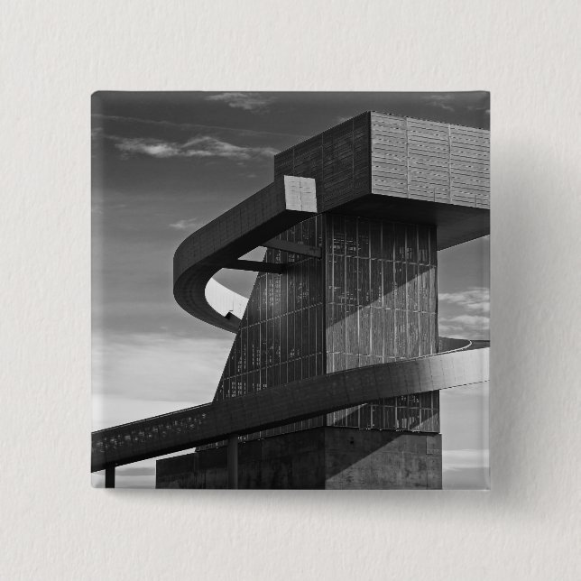 Bóton Quadrado 5.08cm Segundo grau central, 2017 (Frente)