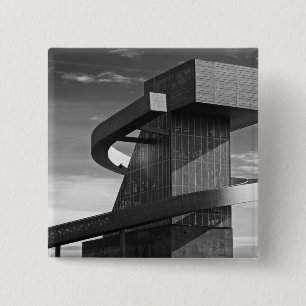 Bóton Quadrado 5.08cm Segundo grau central, 2017