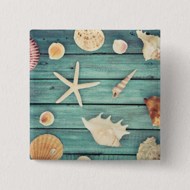 Bóton Quadrado 5.08cm Seleção dos Seashells (Frente)