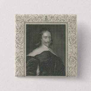 Bóton Quadrado 5.08cm Senhor Archibald Campbell, ø Marquess