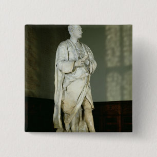 Bóton Quadrado 5.08cm Senhor Isaac Newton