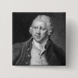 Bóton Quadrado 5.08cm Senhor Richard Arkwright