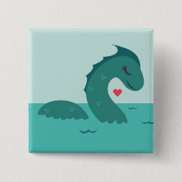 Bóton Quadrado 5.08cm Senhora Nessie