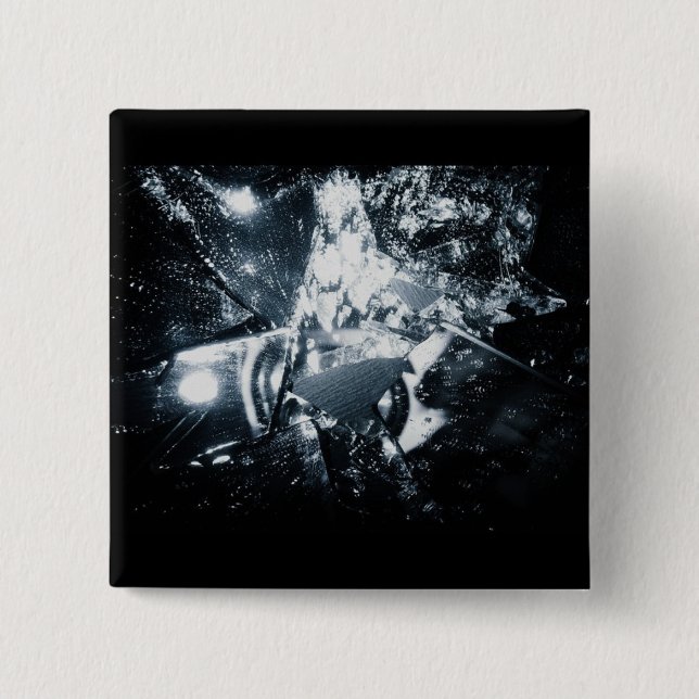 Bóton Quadrado 5.08cm Shattersphere (Frente)