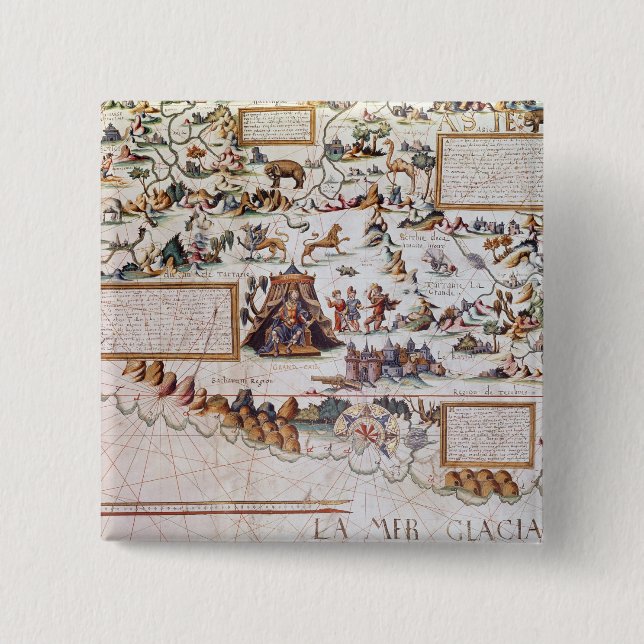 Bóton Quadrado 5.08cm Sibéria (Frente)