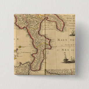 Bóton Quadrado 5.08cm Sicília Itália