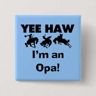 Bóton Quadrado 5.08cm Sim Haw, sou uma t-shirts e presentes