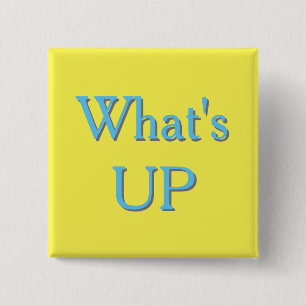 Bóton Quadrado 5.08cm Sinal do WhatsUP