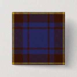 Bóton Quadrado 5.08cm Sligo County Irish Tartan