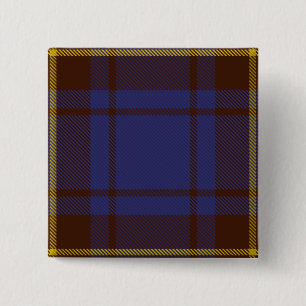 Bóton Quadrado 5.08cm Sligo County Irish Tartan